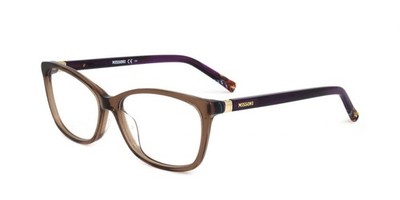 Missoni Brille MIS 0039 Beige Violett 53/15/140 Damen