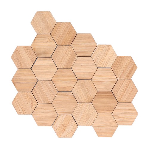 Plancher de bambou de maison de poupée 48pcs 1: 12 Vintage DIY plancher