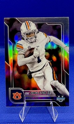 2025 Bowman University Chrome - Eric Singleton Jr. #186 Refractor (RC)