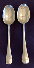 Pair of Mappin & Webb A1 Silver Plated EPNS Serving Spoons Princes Plate