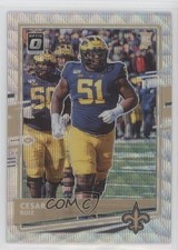 2020 Panini Donruss Optic Rookies Wave Prizm 94/199 Cesar Ruiz #131 s3g
