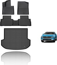 KELCSEECS All Weather Floor Mats & Cargo Liner 2021-2023 - Trunk Liner - Black