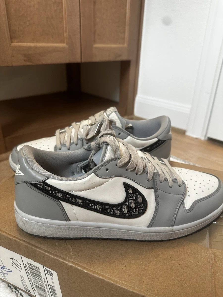 Las mejores ofertas en Dior x Air Jordan 1 Low Gray | eBay