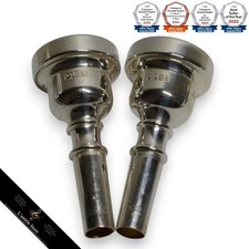Hammond Design 21BL 21BXL SP Bass Trombone Mouthpieces Silver Set