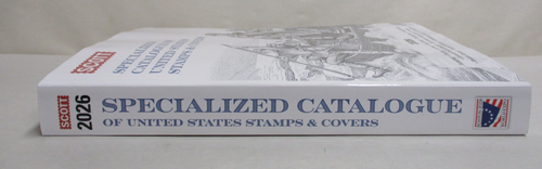 *New* 2026 Scott Specialized Catalog of US Stamps and Covers Softcover Book