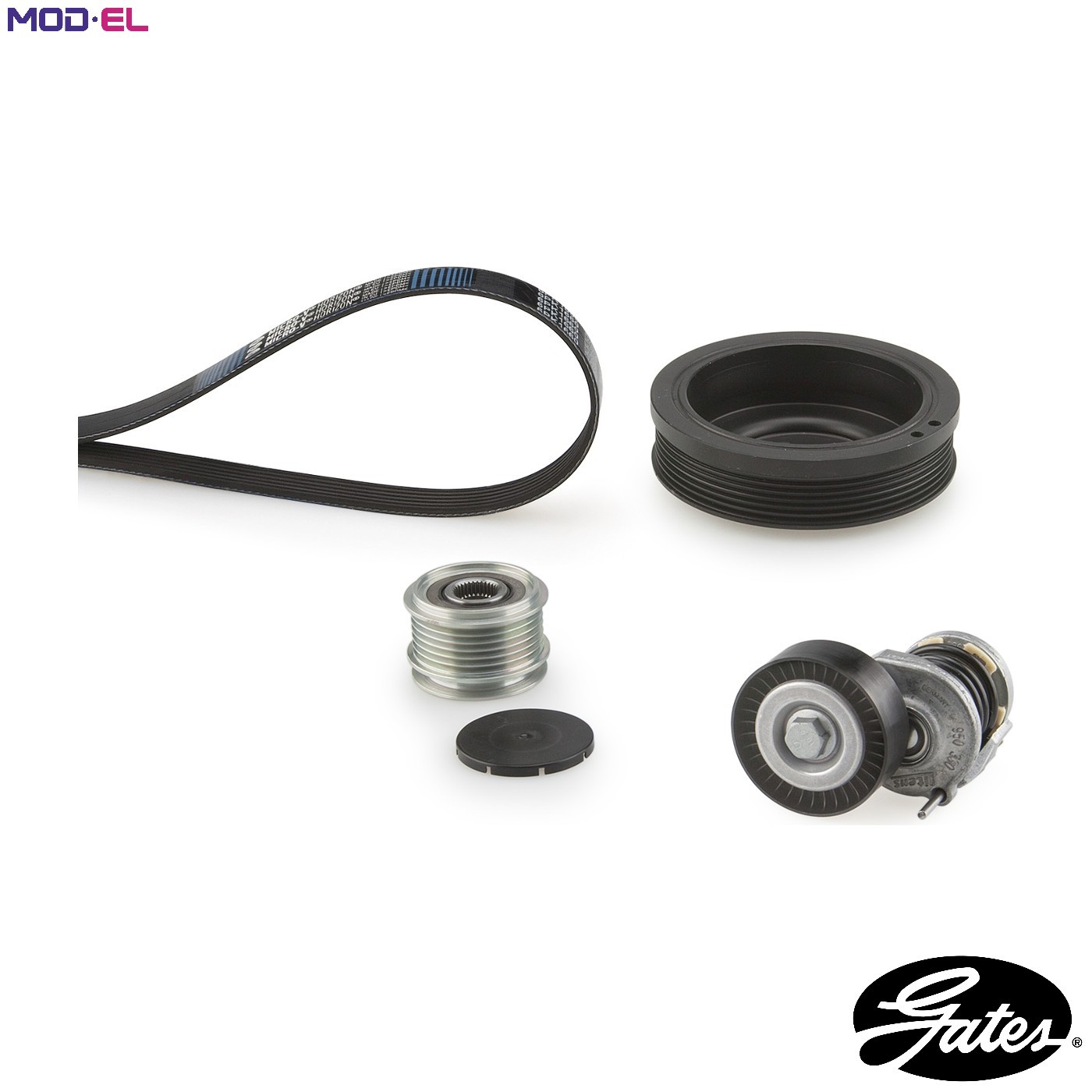 VRIBBED BELT SET K096PK1070 FOR SKODA OCTAVIA/II/Combi LAURA VW CC/PASSAT 1.6L - Image 9