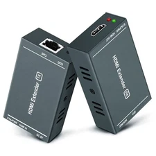 HDMI Extender, Up to 164 ft/50m, Over Cat5e/Cat6/Cat7 Ethernet Cables, 1080P6...