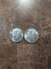 Lot Of 2 Kennedy Half Dollar 1965/1969 40% Silver. $1 Face 🔥🔥🔥 Investment