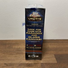 2025-26 Topps Chrome Update Series NBA Factory Sealed Mega Box Minor Box Damage