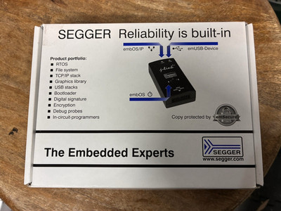 SEGGER J-Link BASE Debug Probe   Version 11.0  8.08.00
