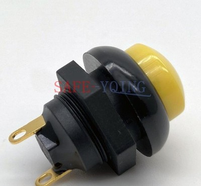 One NEW For OTTO 21649 2 pins Waterproof reset button switch 12MM Yellow #zn
