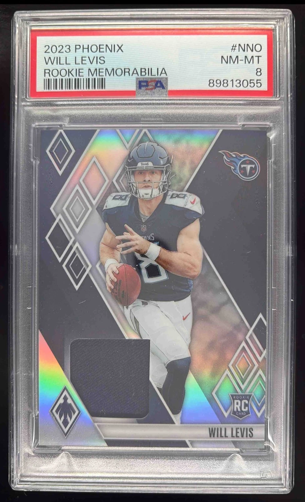 Will Levis Panini Phoenix Rookie Memorabilia #NNO Base