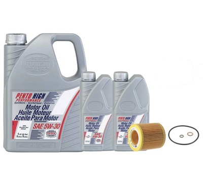 OEM 5W-30 High Performance 7 Liter Oil Change Kit For BMW Longlife 01