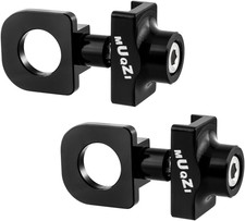 2Pcs Bicycle Chain Tensioner Adjuster Aluminum Alloy Chain Fastener for BMX Fixi