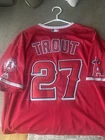 Mike Trout Autographed Signed Nike MLB Jersey LA Angels