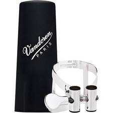 Vandoren M O Ligature and Plastic Cap for Alto Saxophone - Pink Gold