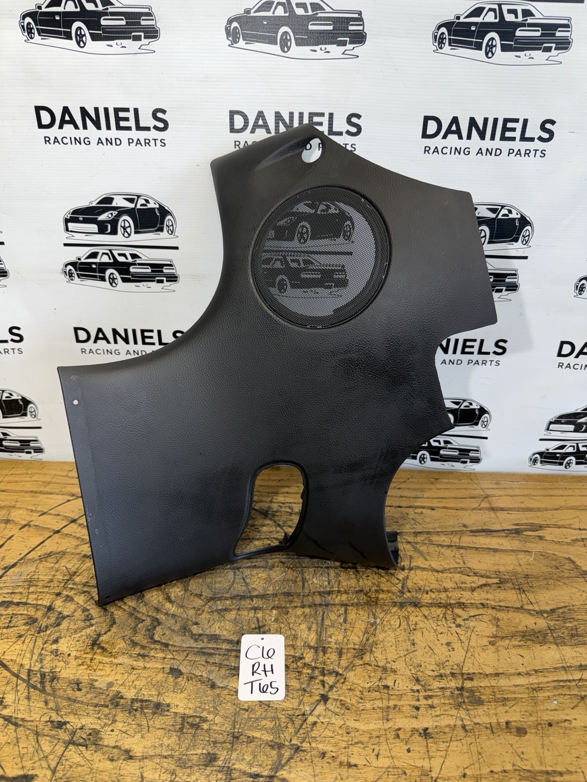 Chevrolet Corvette 2005-2013 Rear Right Upper Side trim panel Black