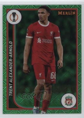 2023-24 Topps Merlin UEFA Club Competitions /99 Trent Alexander-Arnold #70 0w93