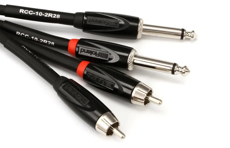 Roland RCC-10-2R28 Dual 14 TS - RCA Interconnect Cable - 10 5590₽