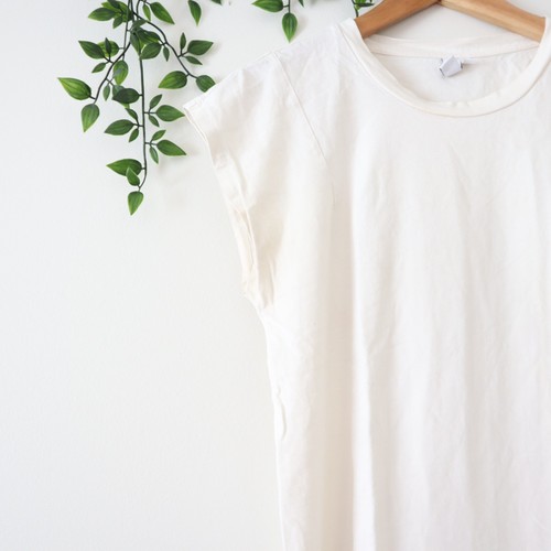 & Other Stories Ivory White Short Sleeve Crewneck Top Size 6 - Picture 2 of 4