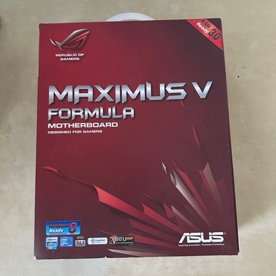 ASUS Maximus V Formula Intel Z77 E-ATX Mainboard - Top Zustand