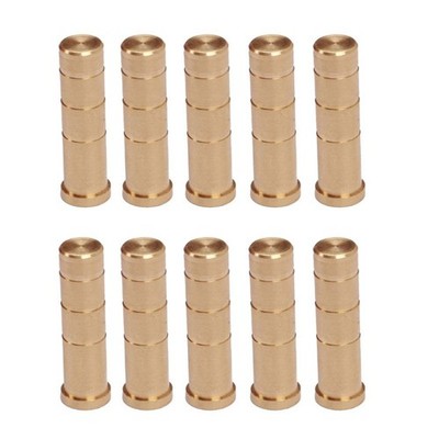 10pcs Copper Insert Fit ID 6.2mm Carbon Arrows Fiberglass Shaft 50gr