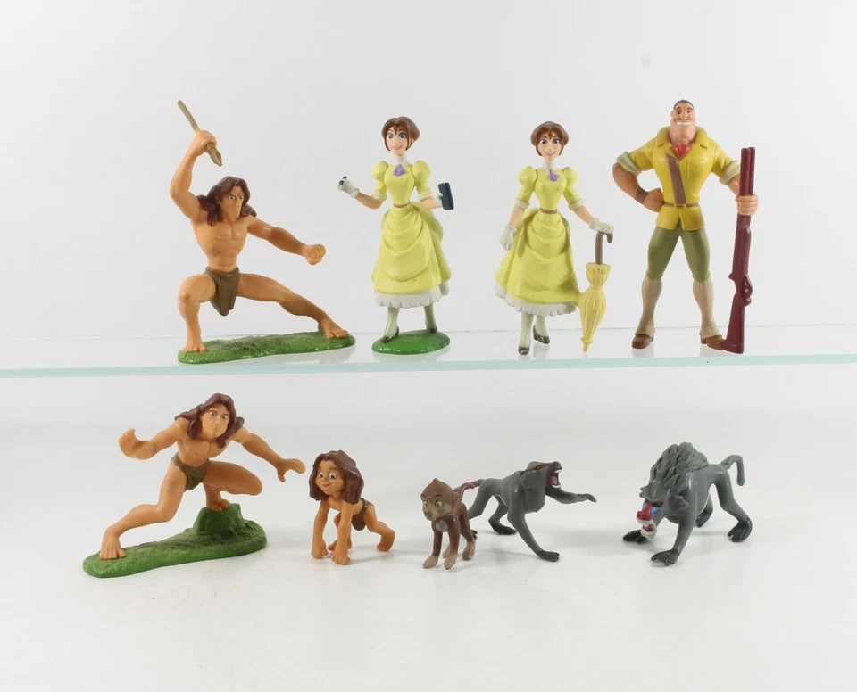 Tarzan & Jane === 9 x Walt Disney Figuren