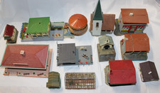 Spur H0 " 13 Stück Tolle Wohnhäuser-Kirche u.a. aus Anlagen Abbau" Ansehen