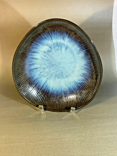 WMF- BauscherHepp Style Lights Deep Ocean Oval Coupe Bowl 10.2x9 (1629) - Afbeelding 1 van 2