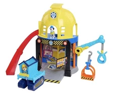 Disney Junior Pupstruction Pup HQ 12 Piece Lights Sounds Playset 2 Figures, NEW