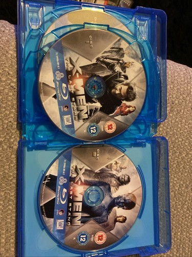 X-Men Trilogy Blu-ray 2009 6-Disc Set with Clear Slip Case Sleeve - Picture 4 of 5