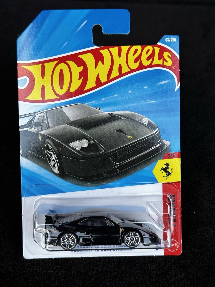 Hot Wheels Ferrari F40 Competizione Diecast 1:64 Black Unopened