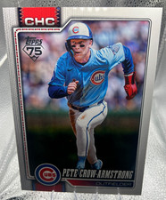 2026 Topps Pete Crow-Armstrong Oversized Jumbo Card #196  Chicago Cubs