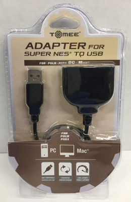 NEW sealed SUPER NES to USB Adapter - SNES Tomee PC MAC Controller NINTENDO