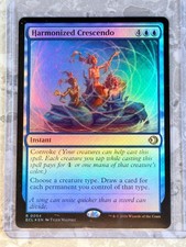 Harmonized Crescendo [Showcase Foil] #394 Prices | Magic Lorwyn