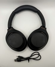 Sony WH-1000XM4 Wireless Noise Cancelling Headphones Black