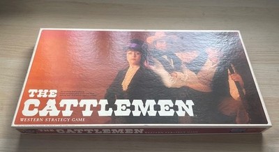 THE CATTLEMEN BRETTSPIEL 1977 - SELCHOW & RIGHTER Nr. 62. KOMPLETT