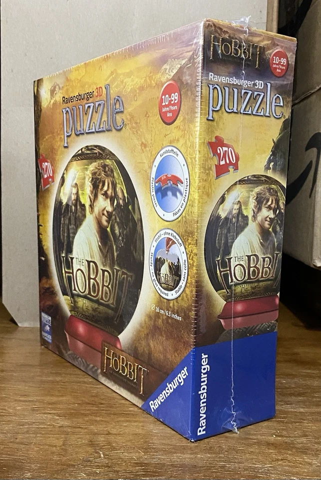 Ravensburger The Hobbit 3D 270 pcs Puzzle 6.3" Easyclick Age 10+ incl Stand LOTR - Image 2 of 4