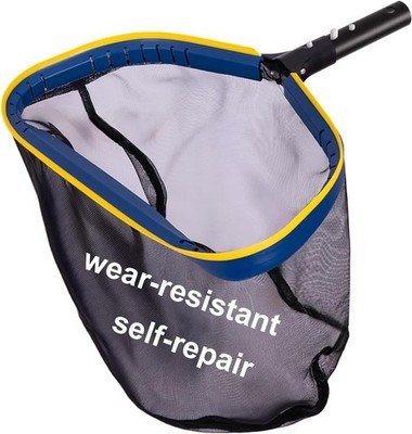 POOLAZA Pool Kescher, Feinmaschiger Poolkescher mit Tiefsack, Robuster