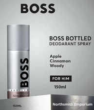 Hugo Boss Bottled Deodorant Spray 150ml x 1