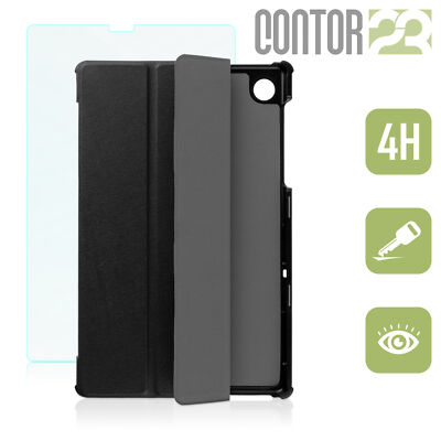 Smarte Schutzhülle Tasche Schutzfolie SCHWARZ für 10.3'' Lenovo Tab M10 FHD Plus