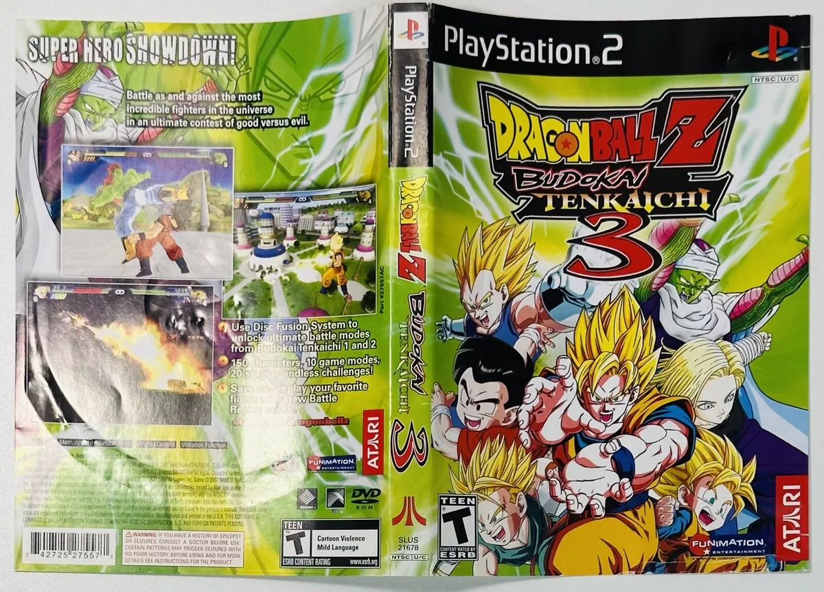 Dragon Ball Z Super Heroes Budokai Tenkaichi 3 PS2 - EvolutionofGames