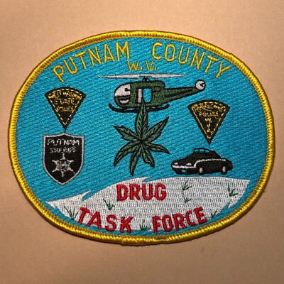 Putnam County WV Drug Task Force patch | eBay