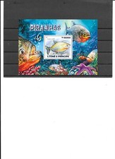 Znaczki-S.Tome e Principe-Ryby -Blok-2015