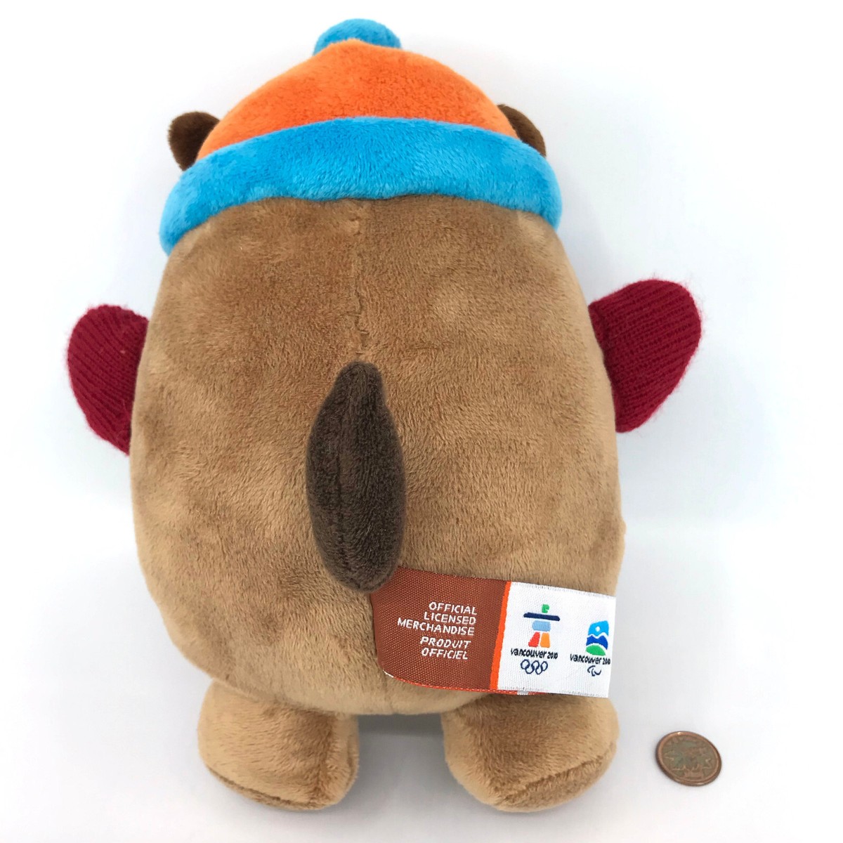 Vancouver Olympics 2010 Plush Mascot MukMuk Marmot Red
