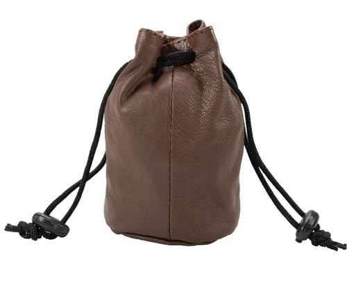 Genuine Leather Drawstring Pouch – Coin & Jewelry Purse for Women | eBay