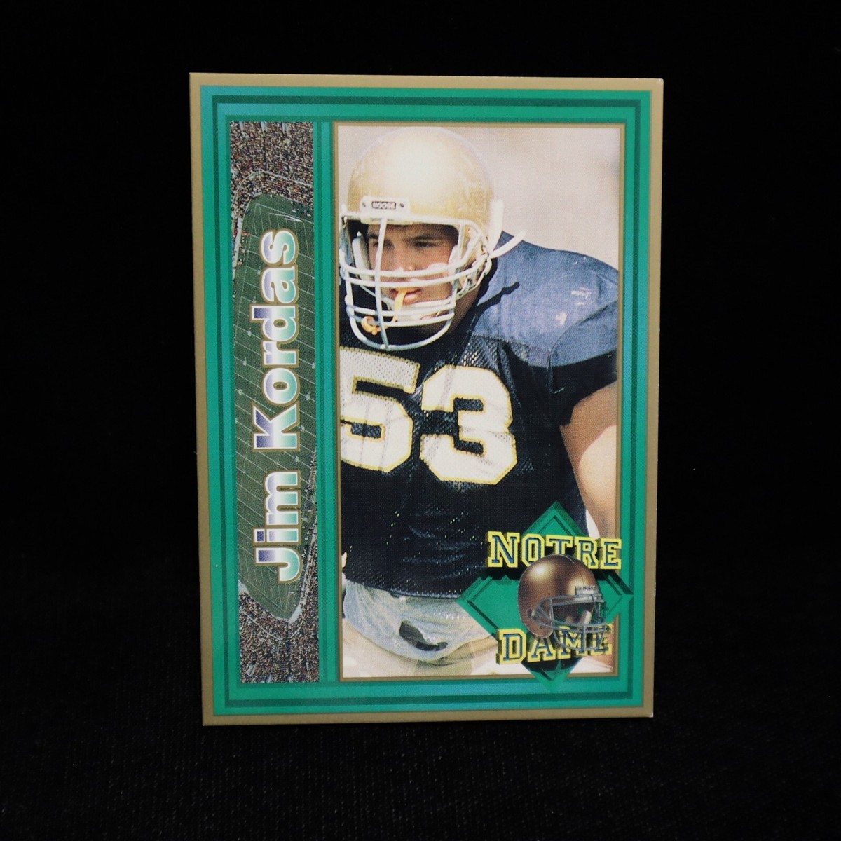 1993 Jim Kordas University of Notre Dame #53 | eBay