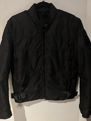 Nexgen Men s Black Motorcycle Jacket Zip Out Liner Medium Pockets
