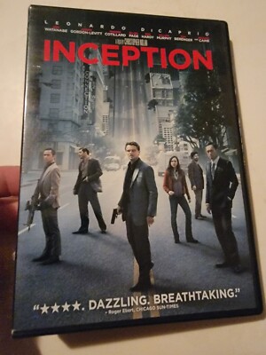 Inception (DVD, 2010) Leonardo DiCaprio Christopher Nolan Movie