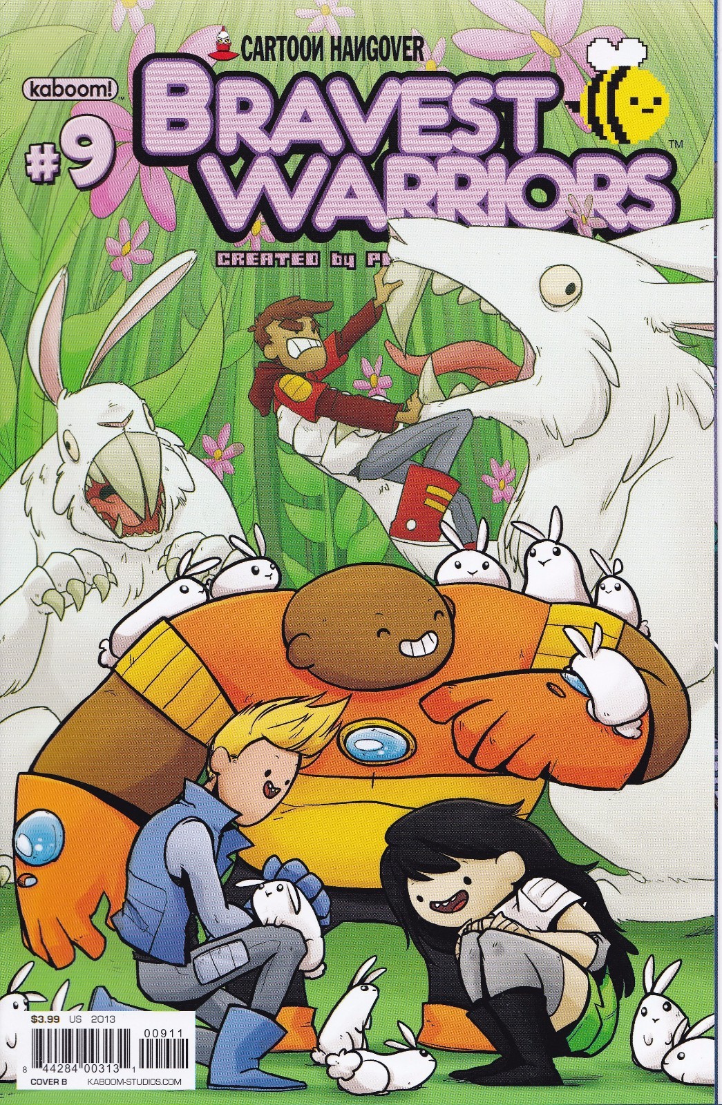 BRAVEST WARRIORS #9 - Cover B Back Issue